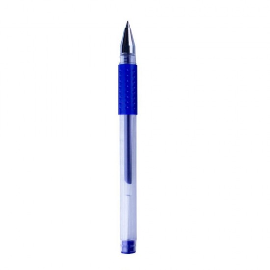 Pix cu Gel si Grip EVOffice, Culoare Albastru - Instrumente de Scris