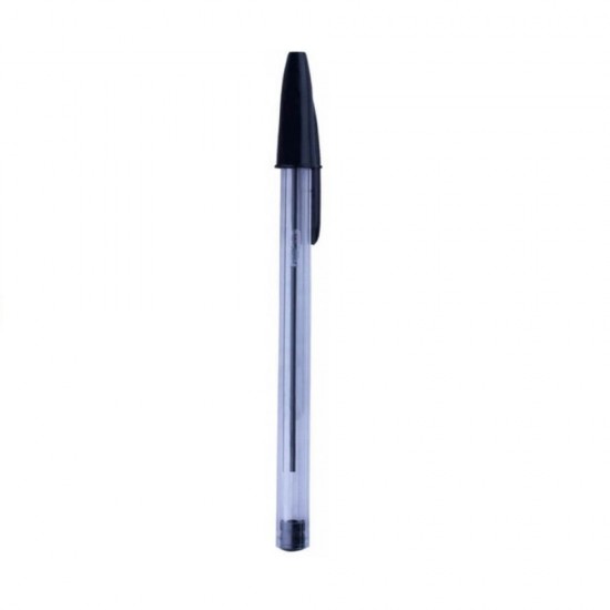 Pix de Unica Folosinta cu Corp Transparent, Culoare Negru