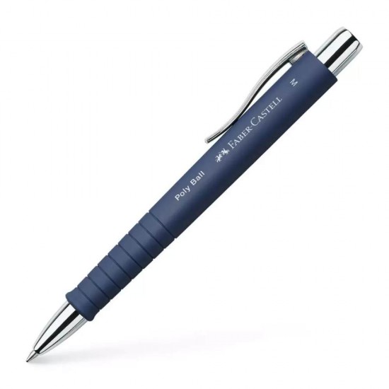 Pix cu Mecanism Faber-Castell Poly Ball, Albastru, Pixuri cu Mecanism, Pix Faber-Castell, Pixuri Faber-Castell, Pixuri Scriere, Pix Scriere, Pix Elevi, Pix Studenti, Pixuri Elevi, Pixuri Studenti, Pix Albastru, Pixuri Albastre