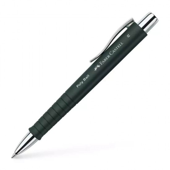 Pix cu Mecanism Faber-Castell Poly Ball, Negru, Pixuri cu Mecanism, Pix Faber-Castell, Pixuri Faber-Castell, Pixuri Scriere, Pix Scriere, Pix Elevi, Pix Studenti, Pixuri Elevi, Pixuri Studenti, Pix Albastru, Pixuri Albastre
