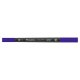 Pix Liner cu Doua Capete Daco Pensuliner, Varf Metalic 0.4 mm si Varf Tip Pensula, Mov, Pixuri Linere, Linere Daco, Pix cu Doua Capete, Pixuri Doua Capete, Liner Subtire, Liner 0.4 mm, Liner Mov, Pix Mov, Pixuri Mov