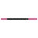 Pix Liner cu Doua Capete Daco Pensuliner, Varf Metalic 0.4 mm si Varf Tip Pensula, Roz, Pixuri Linere, Linere Daco, Pix cu Doua Capete, Pixuri Doua Capete, Liner Subtire, Liner 0.4 mm, Liner Roz, Pix Roz, Pixuri Roz