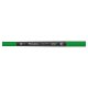 Pix Liner cu Doua Capete Daco Pensuliner, Varf Metalic 0.4 mm si Varf Tip Pensula, Verde, Pixuri Linere, Linere Daco, Pix cu Doua Capete, Pixuri Doua Capete, Liner Subtire, Liner 0.4 mm, Liner Verde, Pix Verde, Pixuri Verzi
