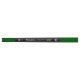 Pix Liner cu Doua Capete Daco Pensuliner, Varf Metalic 0.4 mm si Varf Tip Pensula, Verde Inchis, Pixuri Linere, Linere Daco, Pix cu Doua Capete, Pixuri Doua Capete, Liner Subtire, Liner 0.4 mm, Liner Verde, Pix Verde, Pixuri Verzi