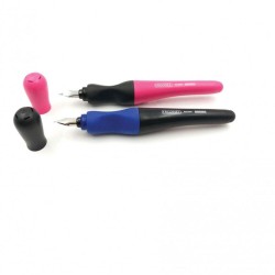 Stilou Ergonel ECADA, Roz/Mov, Plastic, Penita Iridium Tip M, Stilou Scolari, Stilou Scolar, Stilouri Scolare, Stilou Scoala, Stilou Plastic, Stilou cu Patroane, Stilou Copii, Stilou Prescoalari, Stilou cu Rezervor, Stilou Ecada, Stilou Maner Cauciuc