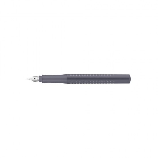 Stilou Penita Iridium M Faber-Castell Grip 2010, Culoare Corp Gri, Stilouri, Stilouri Scoala, Faber-Castell Stilouri Penita Iridium M, Stilou Scoala, Stilou Penita Iridium M Faber-Castell, Stilouri Elegante Birou