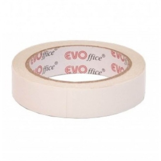 Banda Dublu Adeziva EVOFFICE, Dimensiuni 24mm x 20m, Banda Dublu Adeziv Rola, Banda Dublu Adeziva 20m, Banda Dublu Adeziva Tablouri, Banda Dublu Adeziva Subtire, Banda Dublu Adeziva pentru Lipit Oglinda, Dublu Adeziv Pentru Oglinzi, Dublu Adeziv Auto