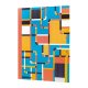 Mapa din Carton Milan Model Underground 33.5x25.5 cm, Multicolor, Prindere cu Elastic, Mape din Carton, Mape pentru Acte, Dosar Documente, Mapa cu Elastic, Mape Arhivare Documente, Mapa Carton cu Elastic, Dosar Mapa Carton