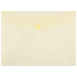 Set 12 Mape din Plastic A4 DONAU cu Capsa si Clapeta in V, 330x235 mm, Polipropilena 180 Mic, Culoare Galbena, Mapa pentru Documente, Mapa pentru Organizat, Mapa pentru Depozitat