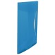 Mapa Esselte Vivida, A4, Plastic, cu Elastic, Albastru, Mapa din Plastic cu Elastic, Mapa A4 cu Elastic, Mapa Plastic cu Elastic, Mapa Plastic A4, Mape de Plastic cu Elastice, Mape din Plastic cu Elastice, Mapa Albastra Translucida