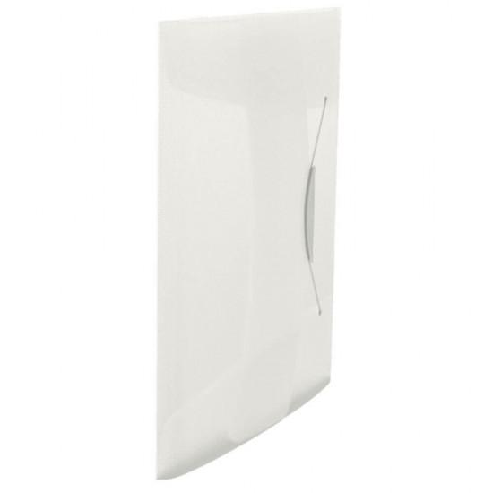 Mapa Esselte Vivida, A4, Plastic, cu Elastic, Alb, Mapa din Plastic cu Elastic, Mapa A4 cu Elastic, Mapa Plastic cu Elastic, Mapa Plastic A4, Mape de Plastic cu Elastice, Mape din Plastic cu Elastice, Mapa Alba Translucida, Mapa Alba Transparenta