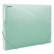 Mapa din Plastic A4 DONAU cu Elastic pe Colturi, 327x254x32 mm, Polipropilena 700 Mic, Culoare Verde, Mape cu Elastic, Mapa pentru Documente, Mapa pentru Organizat, Mapa pentru Depozitat