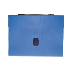 Mapa Plastic A4 Factis, 13 Compartimente si Maner, Albastru, Mape din Plastic, Mape pentru Acte, Dosar Compartimente, Mapa cu Maner, Mapa Scolara, Mapa Arhivare Documente, Dosar Mapa Plastic, Mapa Tip Servieta, Mapa Tip Proiect