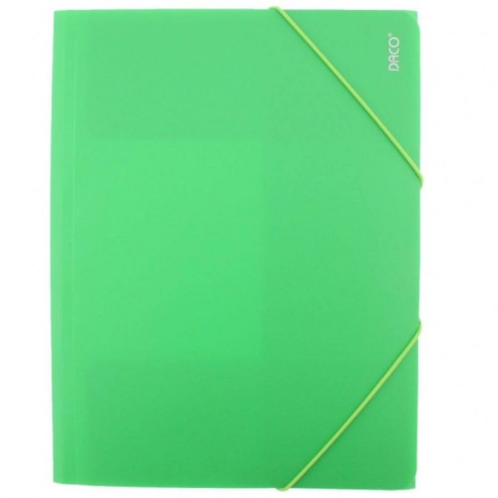 Mapa Plastic cu Elastic A4 DACO, 500 MIC, Verde Deschis, Mape din Plastic, Mape pentru Acte, Dosar Documente, Dosar Acte, Dosar cu Elastic, Mapa cu Elastic, Mapa Scolara, Mapa Arhivare Documente, Dosar Mapa Plastic, Mapa Tip Proiect