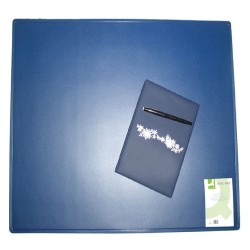 Mapa pentru Birou Q-CONNECT, 630x500 mm, Buretata si Colturi Rotunjite, Culoare Albastra, Mape pentru Birou, Mapa Protectie Birou, Mape de Protectie pentru Masa de Birou, Accesorii de Birou