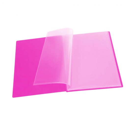 Mapa Prezentare A4 Noki, 100 Folii, Coperta Polipropilena, Roz, Mapa in Format A4 pentru Prezentare, Mapa Noki Colorata Prezentare, Mapa Prezentare Calitativa