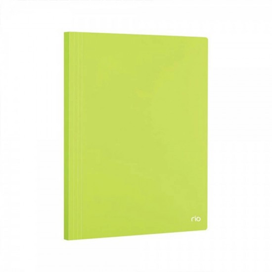 Mapa Prezentare Verde Neon A4 Deli, 100 Folii, Coperta Flexibila din Plastic, Mapa, Mapa de Prezentare, Mapa de Prezentare Deli, Mapa de Prezentare A4, Mapa de Prezentare cu 100 Folii, Mapa de Prezentare Verde Neon