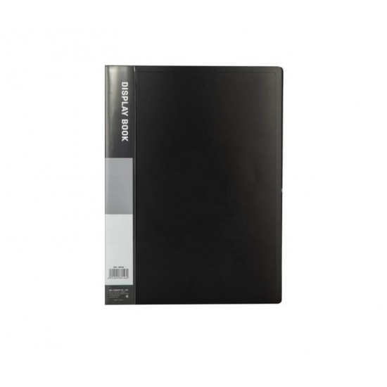 Mapa Prezentare A4 Deli, 30 Folii, Coperta Rigida din Polipropilena, Negru, Mapa in Format A4 pentru Prezentare, Mapa Deli Neagra Prezentare, Mapa Prezentare Calitativa