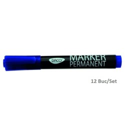 Set 12 Markere Permanente DACO, Albastre, Varf 3 mm, Marker, Marker Albastru, Markere Albastre, Marker cu Cerneala Albastra, Marker Permanent, Markere Permanente, Marker Permanent Albastru, Set Markere Albastre Set 12 Markere Permanente DACO, Albastre, Varf 3 mm, Marker, Marker Albastru, Markere Albastre, Marker cu Cerneala Albastra, Marker Permanent, Markere Permanente, Marker Permanent Albastru, Set Markere Albastre