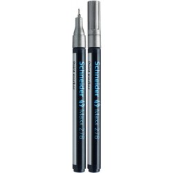 Marker cu Vopsea SCHNEIDER MAXX 278, Varf Subtire, Scriere 0.8 mm, Culoare Argintie, Marker Colorat, Marker pentru Birou Marker cu Vopsea SCHNEIDER MAXX 278, Varf Subtire, Scriere 0.8 mm, Culoare Argintie, Marker Colorat, Marker pentru Birou