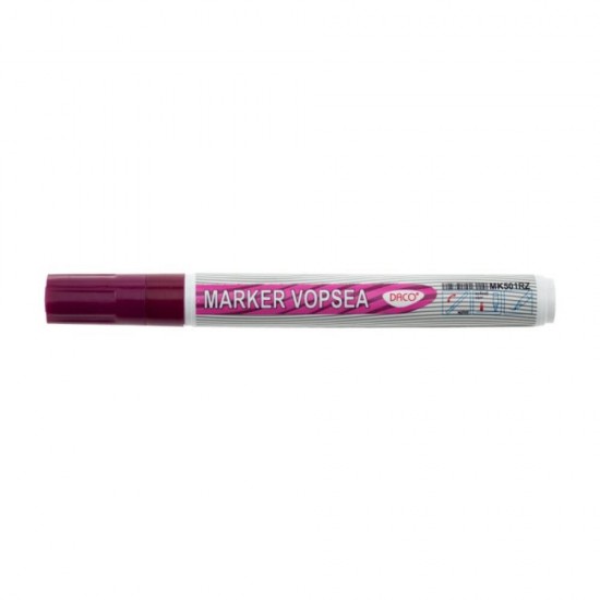 Marker DACO Vopsea Roz, Varf 1-2 mm, Marker, Marker Roz, Markere Roz, Marker cu Vopsea Roz, Marker Roz pe Baza de Alcool, Set Markere Roz, Marker Roz pentru Scoala, Marker pentru Scoala, Markere Scoala, Accesorii Scoala