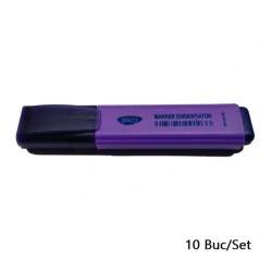 Set 10 Markere Evidentiatoare DACO, Varf de 2-5 mm, Mov, Marker Evidentiator, Markere, Marker Mov, Markere Mov, Marker cu Vopsea Mov, Marker pentru Scoala, Markere Scoala, Textmarker, Marker Highlighter Set 10 Markere Evidentiatoare DACO, Varf de 2-5 mm, Mov, Marker Evidentiator, Markere, Marker Mov, Markere Mov, Marker cu Vopsea Mov, Marker pentru Scoala, Markere Scoala, Textmarker, Marker Highlighter