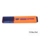 Set 10 Markere Evidentiatoare DACO, Varf de 2-5 mm, Portocalii, Marker Evidentiator, Markere, Marker Portocaliu, Markere Portocalii, Marker cu Vopsea Portocalii, Marker pentru Scoala, Markere Scoala, Textmarker, Marker Highlighter