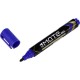 Marker Permanent Deli Mate, 1.5 mm, Albastru, Varf Rotund, Marker Permanent Varf Rotund, Marker Permanent Diverse Suprafete, Marker Permanent Cerneala Non Toxica, Marker Permanent Albastru