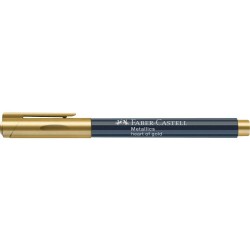 Marker Auriu Permanent Faber-Castell Metallics Marker, Varf Rotund 1-5 mm, Markere Permanente Faber Castell, Marker Desen Sticla si Plastic, Marker Personalizare Obiecte Sticla si Plastic, Markere Desenat Obiecte Metal si Lemn Marker Auriu Permanent Faber-Castell Metallics Marker, Varf Rotund 1-5 mm, Markere Permanente Faber Castell, Marker Desen Sticla si Plastic, Marker Personalizare Obiecte Sticla si Plastic, Markere Desenat Obiecte Metal si Lemn