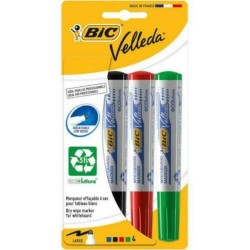 Set 4 Markere BIC Eco Velleda 1701, Culori Asortate, Marker BIC, Marker BIC ECO, Marker Multicolor, Marker ECO, BIC Eco Velleda, Markere Whiteboard, Marker Tabla Magnetica