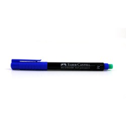 Marker Albastru Permanent cu Radiera Faber-Castell Multimark, Varf M, Markere Permanente CD Faber Castell, Marker cu Radiera, Marker Personalizare Obiecte Sticla si Plastic, Markere Permanente CD-uri Marker Albastru Permanent cu Radiera Faber-Castell Multimark, Varf M, Markere Permanente CD Faber Castell, Marker cu Radiera, Marker Personalizare Obiecte Sticla si Plastic, Markere Permanente CD-uri