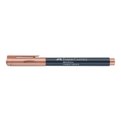Marker Cupru Permanent Faber-Castell Metallics Marker, Varf Rotund 1-5 mm, Markere Permanente Cupru Faber Castell, Marker Desen Sticla si Plastic, Marker Personalizare Obiecte Sticla si Plastic, Markere Desenat Obiecte Metal si Lemn Marker Cupru Permanent Faber-Castell Metallics Marker, Varf Rotund 1-5 mm, Markere Permanente Cupru Faber Castell, Marker Desen Sticla si Plastic, Marker Personalizare Obiecte Sticla si Plastic, Markere Desenat Obiecte Metal si Lemn