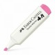 Marker Textil Roz Faber-Castell, Varf Tesit 1-5 mm, Markere Textile Roz, Markere Textile Faber Castell, Market Textil cu Varf Tesit, Marker Personalizare Textile, Markere Personalizare Imbracaminte, Markere Permanente pentru Haine