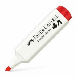 Marker Textil Rosu Faber-Castell, Varf Tesit 1-5 mm, Markere Textile Rosii, Markere Textile Faber Castell, Market Textil cu Varf Tesit, Marker Personalizare Textile, Markere Personalizare Imbracaminte, Markere Permanente pentru Haine Marker Textil Rosu Faber-Castell, Varf Tesit 1-5 mm, Markere Textile Rosii, Markere Textile Faber Castell, Market Textil cu Varf Tesit, Marker Personalizare Textile, Markere Personalizare Imbracaminte, Markere Permanente pentru Haine