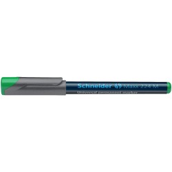 Set 10 Markere Permanente Schneider Maxx 224 M, Varf Subtire + Rotund, Scriere 1 mm, Verde, Marker Permanent, Markere Universale, Accesorii Birou, Instrumente de Scris