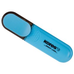 Textmarker Kores, Varf de 1-5 mm, Albastru, Textmakere Kores, Textmarker Albastru, Textmarkere Albastre, Evidentiator Text, Evidentiatoare Text, Marker Highlighter, Marker Evidentiator, Markere Evidentiatoare, Marker Albastru