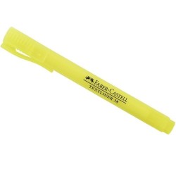 Textmarker Galben Faber-Castell 38, Varf Tesit 2 mm, Evidentiator, Marker Highlighter, Evidentiatoare, Markere, Markere Scoala, Textmarkere, Textmarkere Fluorescente, Marker Scoala, Faber-Castell Textmarkere, Textmarker Varf Tesit, Markere de Subliniat