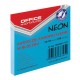 Notite Adezive OFFICE Products, 76x76 mm, 100 File, 70 g/m², Culoare Albastru Neon, Notes-uri, Post-it-uri, Articole Hartie, Accesorii Birou