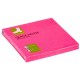 Notite Adezive Q-CONNECT, 76x76 mm, 75 File, 70 g/m², Culoare Roz Neon, Post-it, Sticky Notes, Bloc de Hartie, Memo Adeziv, Articole Hartie, Accesorii Birou