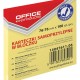 Notite Adezive OFFICE Products, 76x76 mm, 100 File, 70 g/m², Culoare Galben Pal, Post-it, Sticky Notes, Bloc de Hartie, Memo Adeziv, Articole Hartie, Accesorii Birou