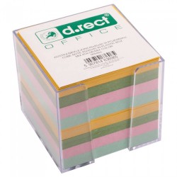 Rezerva Cub Hartie Color D.Rect, 800 Coli, 9x9 cm, Suport Plastic Rezerva Cub Hartie Color D.Rect, 800 Coli, 9x9 cm, Suport Plastic