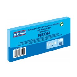 Notite Adezive DONAU, 38x51 mm, 3x100 File, 70 g/m², Culoare Albastru Neon, Notes-uri, Post-it, Articole Hartie, Accesorii Birou Notite Adezive DONAU, 38x51 mm, 3x100 File, 70 g/m², Culoare Albastru Neon, Notes-uri, Post-it, Articole Hartie, Accesorii Birou