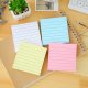 Notite Adeziv Milan, Liniate, 100 File, 76x76 mm, Galben Pal, Bloc Notes, Post-it, Sticky Notes, Bloc de Hartie, Notite Adezive, Post-it-uri, Notite pentru Birou, Memo Adezive