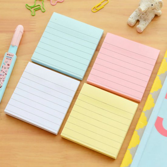 Notite Adeziv Milan, Liniate, 100 File, 76x76 mm, Galben Pal, Bloc Notes, Post-it, Sticky Notes, Bloc de Hartie, Notite Adezive, Post-it-uri, Notite pentru Birou, Memo Adezive