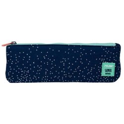 Penar Tip Borseta cu un Fermoar Milan 1119SL4B, Material Textil, Multicolor, Penar Scoala, Penare Neechipate, Penar Elev, Penare Elevi, Penare Studenti, Penar Studenti, Penar pentru Scoala, Penare pentru Scoala, Penar Milan, Penar Colorat