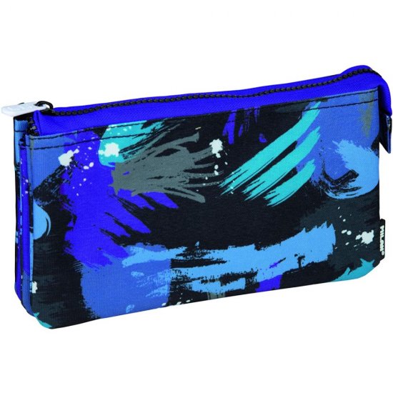 Penar Tip Borseta cu un Fermoar Milan 1133AGB, Material Textil, Multicolor, Penar Scoala, Penare Neechipate, Penar Elev, Penare Elevi, Penare Studenti, Penar Studenti, Penar pentru Scoala, Penare pentru Scoala, Penar Milan, Penar Colorat