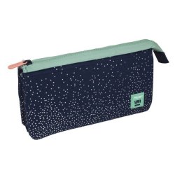 Penar Tip Borseta cu un Fermoar Milan 1133SL4B, Material Textil, Multicolor, Penar Scoala, Penare Neechipate, Penar Elev, Penare Elevi, Penare Studenti, Penar Studenti, Penar pentru Scoala, Penare pentru Scoala, Penar Milan, Penar Colorat