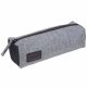 Penar Tip Borseta cu un Fermoar Milan 1134CK, Material Textil, Gri, 200x70x70 mm, Penar Scoala, Penare Neechipate, Penar Elev, Penare Elevi, Penare Studenti, Penar Studenti, Penar pentru Scoala, Penare pentru Scoala, Penar Milan, Penar Gri