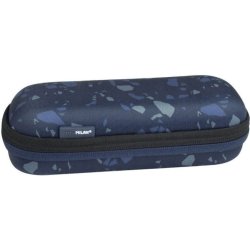 Penar Tip Borseta cu un Fermoar Milan 1145TZB, Material Textil, Albastru Inchis, Penar Scoala, Penare Neechipate, Penar Elev, Penare Elevi, Penare Studenti, Penar Studenti, Penar pentru Scoala, Penare pentru Scoala, Penar Milan, Penar Albastru