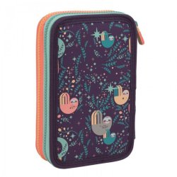 Penar Echipat cu Doua Fermoare Milan 1264CD, Poliester, Multicolor, 195x130x50 mm, Penar Scoala, Penare Neechipate, Penar Elev, Penare Elevi, Penare Studenti, Penar Studenti, Penar pentru Scoala, Penare pentru Scoala, Penar Milan